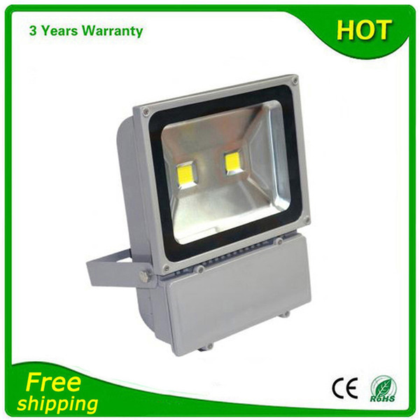 10PCS LED Floodlight 100W LED Flood Light Tunnel Spotlight Bulb 100-110LM/W 3 Years Warranty CE RoHS High Lumen Super Bright