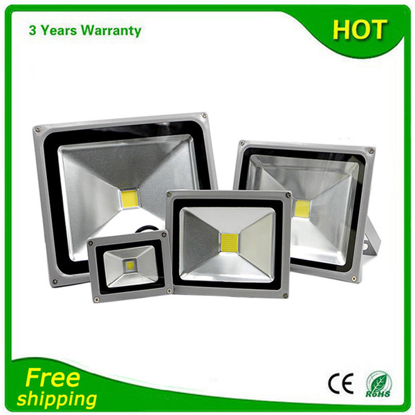 10PCS LED Floodlight 30W LED Flood Light Tunnel Spotlight Bulb 100-110LM/W 3 Years Warranty CE RoHS Super Bright