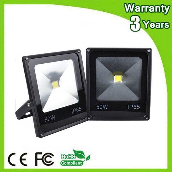 (4PCS/Lot) 10W 20W 30W 50W LED Floodlight 12V LED Flood Light DC12V 24V AC85-265V Epistar Chip High Bright 3 Years Warranty