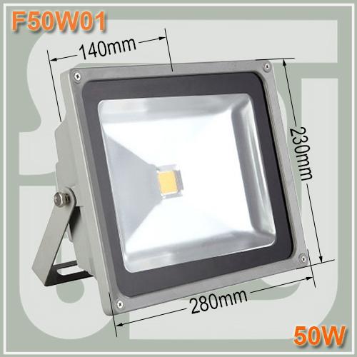 Free Shipping 50W LED Floodlight Outdoor Flood Light Projection Light Warm White Cool White Natural White 85-265V promoted