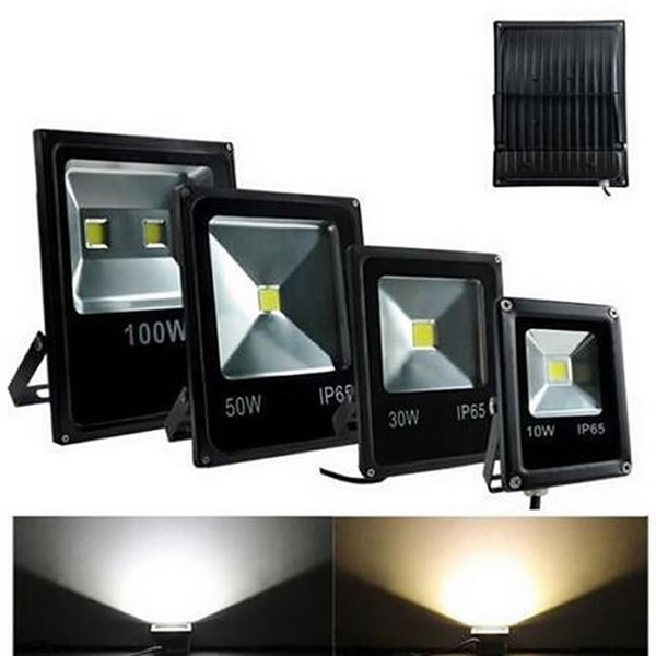 AC 220V 110V LED Flood Light 10W 20W 30W 50W 100W Waterproof IP65 Reflector Led Floodlight Garden Spotlight Outdoor Lamp CE UL