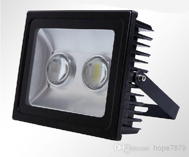 100w high power flood light tunnel light Square plaza lamp with lens waterproof IP65 bridgelux45mil 2x50w DHL free shipping