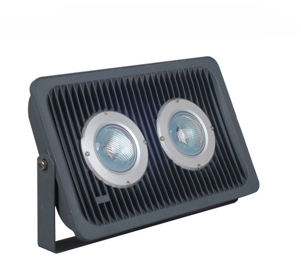 100W 2x50W transparent Lens led flood lighting garden wall outside spotlights advertising lamp