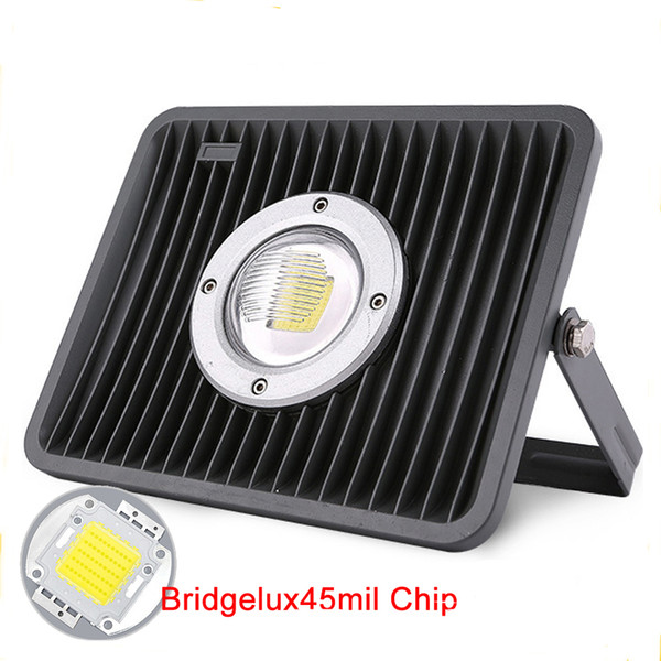 Shenzhen factory sell input DC 12V 24V 30W 50W led floodlight low voltage led landscaping lights waterproof with glass len CE RoHS