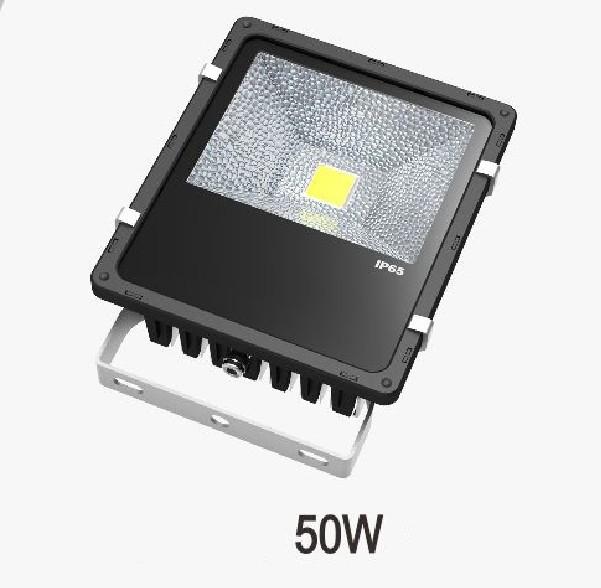 High lumen 50W LED flood light waterproof outdoor industrial lighting garden road village walkway pathways yard lamp sosen driver AC85V~265V