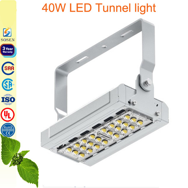 40W led floodlights fitting Projector stadium court Lighting garden Lamp led tunnel light 40W waterproof 3years warranty UL SAA FCC CE