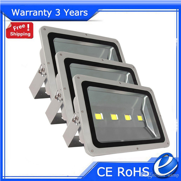 200W LED Flood Light Outdoor Floodlight IP65 Waterproof Epistar Chip 4x50W 10pcs 85-265V Warranty 3 Years CE RoHS Free Shipping