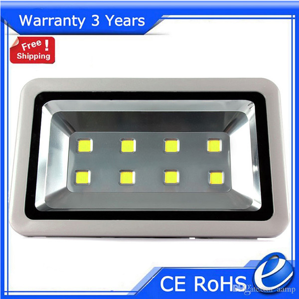 400W LED Floodlight LED Flood Light Outdoor 8x50W Epistar Chip 4pcs 85-265V Factory Supply Warranty 3 Years 50000H Free Shipping