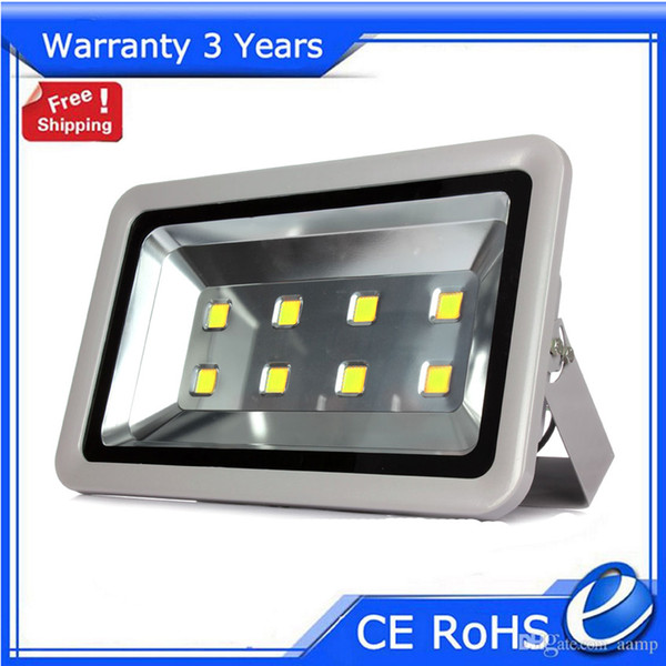 400W LED Flood Light Outdoor Floodlight IP65 Waterproof Epistar Chip 8x50W 10pcs 85-265V Warranty 3 Years CE RoHS Free Shipping