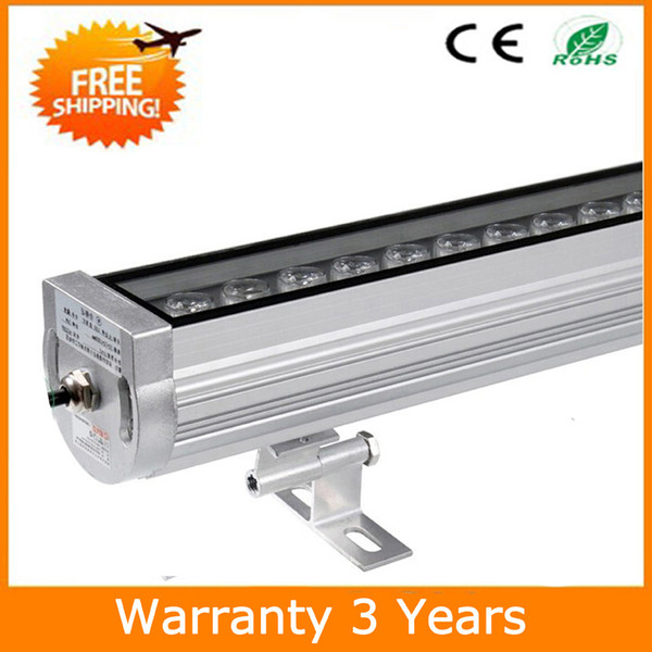 36W LED Wall Washer RGB LED Floodlight LED Flood Light RGB WW R G B WW Y 8PCS 3 Years Warranty Free Shipping