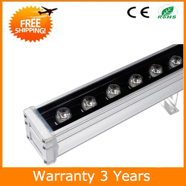 18W RGB LED Wall Washer LED Flood Light LED Floodlight R G B W RGB WW Y 8PCS 3 Years Warranty Free Shipping