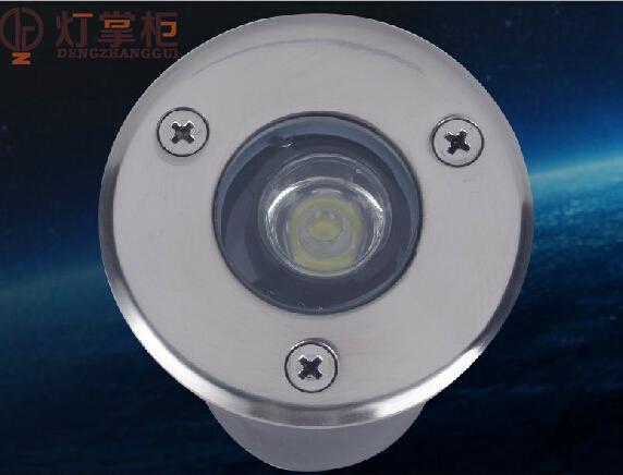 1X3W CE&RoHS AC110V/220V LED Outdoor Underground Lamp Waterproof IP65 LED Spot Floor Garden Yard LED underground light