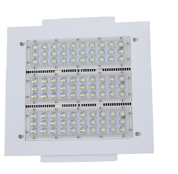 120W gas station led canopy light fixture 6000K bright white 13200lm led gas station light SMD3030 400W metal halide retrofit