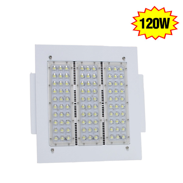 120W led flood light fixture smd3030 IP65 waterproof retrofit parking gas station lighting