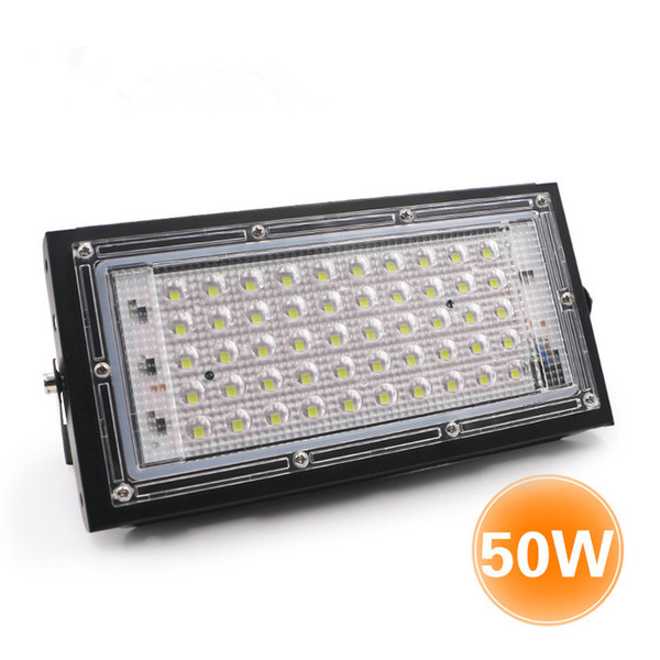 LED Flood Light 50W 110V 220V Floodlight Street IP65 Waterproof Outdoor Wall Reflector Lighting Garden Square Spotlight