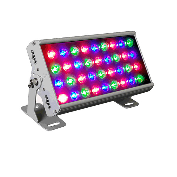 CRESTECH Outdoor Lighting Led Wall Washer IP67 Waterproof 36W Led Square Wall Washer Lamp For Many Colors