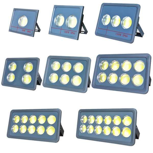 Waterproof Floodlight 50W 100W 150W 200W 300W 400W 500W 600W Use For Plaza Football Field Indoor Stadium