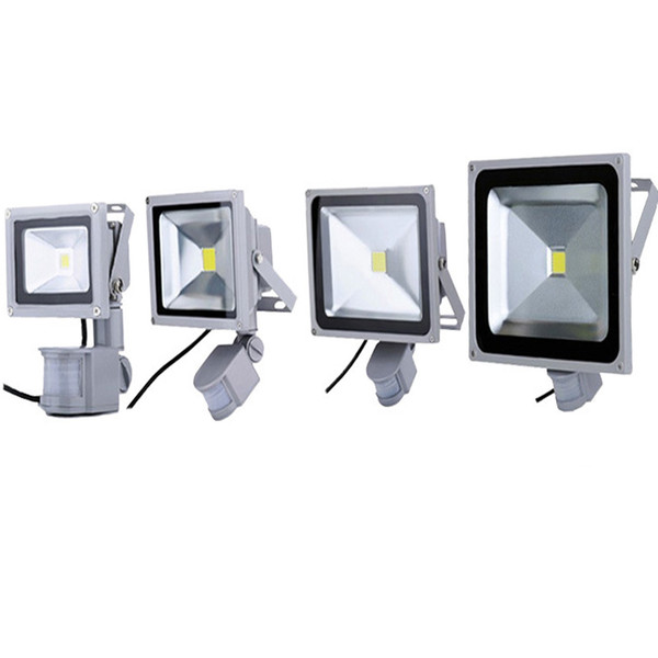 Led Motion Sensor Flood Lights Outdoor, PIR Induction Lamp, Intelligent Light, Idetective Sense lamp LED Floodlight Landscape Lights