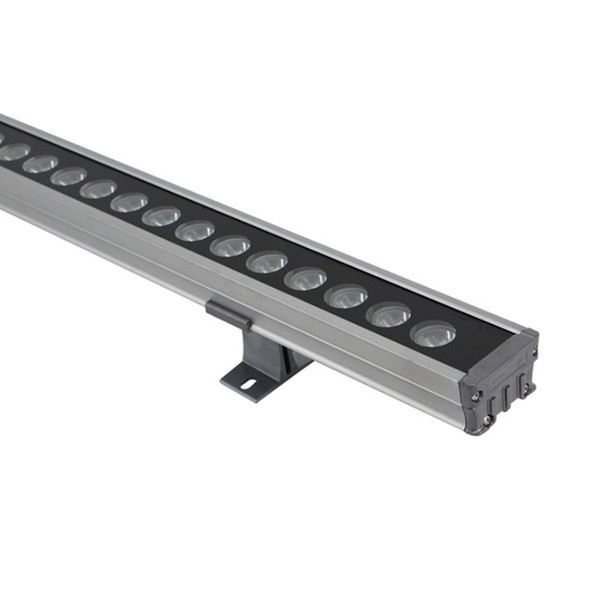 24W LED Wall Washer, 6000K Daylight White Linear Strip Light,24V LED Light Bar, IP65 Waterproof Outdoor LED Wall Washer Lights