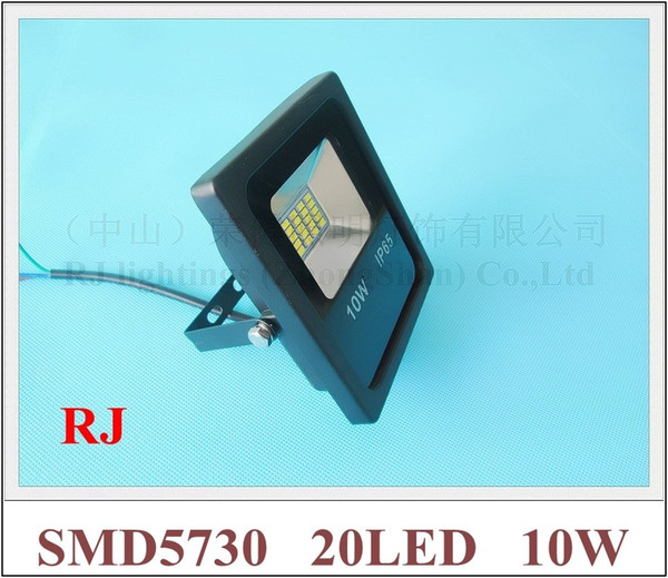 SMD 5730 LED flood light floodlight spot light lamp 10W 1000lm SMD5730 20LED (20*0.5W) AC85V-265V input IP65 aluminum 14cm*12cm*4cm