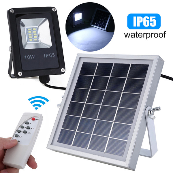 10W LED Solar Sensor Lamp Floodlight Light Waterproof IP65 Outdoor Emergency Security Garden Street Solar Light