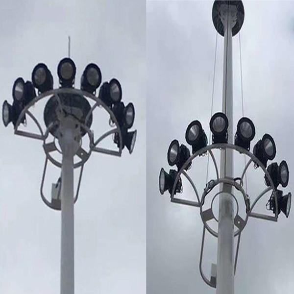 High bay LED stadium shop lights IP65 waterproof Tower floodlights suitable for big square airport seaport lighting