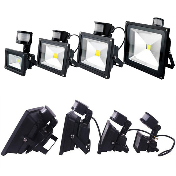 LED outdoor floodlights Infared 50W floodlight waterproof IP65 10W 20W 20W 30W 50W Led PIR Motion park led floodlight