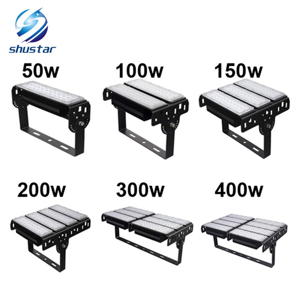 LED floodlight outdoor module led floodlights lamp waterproof LED tunnel light lamp street lighting AC85-265V 50W 100W 150W 200W 300W 400W