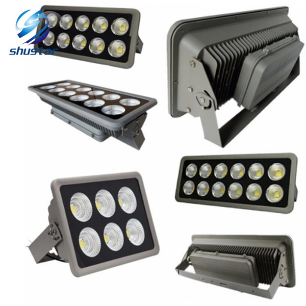 LED Floodlight AC 85-265V COB 50W 100W 150W 200W 250W 300W 400W 500W 600W Reflector Flood Lighting Spotlight Waterproof Outdoor Gargen Lamp