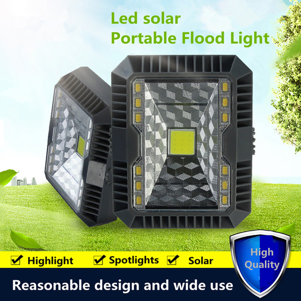 LED Flood Light Solar power waterproof IP65 150lm Outdoor Camping Emergency Multi Function LED Floodlight Wall Lamp