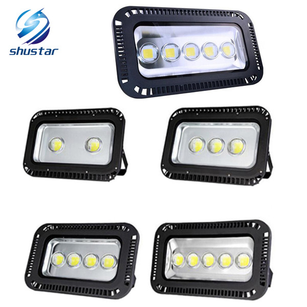 Outdoor LED Flood light 200W 300W 400W 500W 600W RGB / Warm / Cool With project Floodlights Waterproof Outside lamp lighting 85-265V