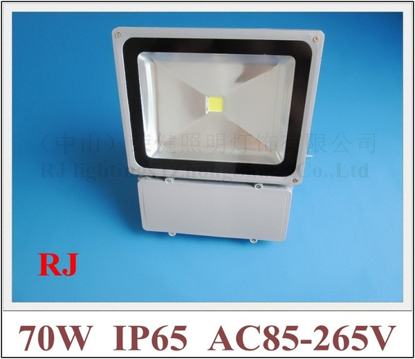 outdoor 70W COB LED flood light floodlight waterproof LED spot lamp 70W AC85-265V IP65 CE ROHS aluminum free shipping