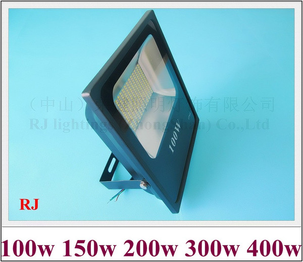 SMD5730 LED flood light floodlight AC85V-265V waterproof IP65 CE aluminum high bright 100W to 400W (100 150 200 300 400)