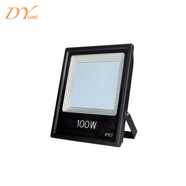 High Power 100W Outdoor LED Flood Lights IP67 Waterproof Pure White Warm white Light Flood Light AC85-265V