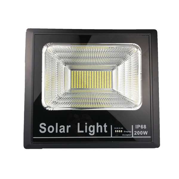 2018 New Outdoor Security Lights Waterproof IP68 Solar Power LED Flood Light Solar Garden Lighting LED Wall Lamp 20W 40W 60W 120W 200W