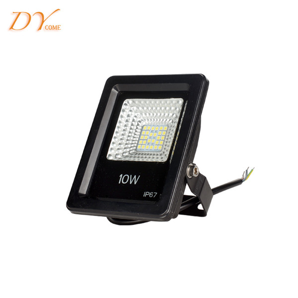 50PCS Outdoor Waterproof IP67 10W LED Flood Light SMD Light Aluminum alloy body AC110V 220V 85-265V Spotlight for Garden Wall Mount