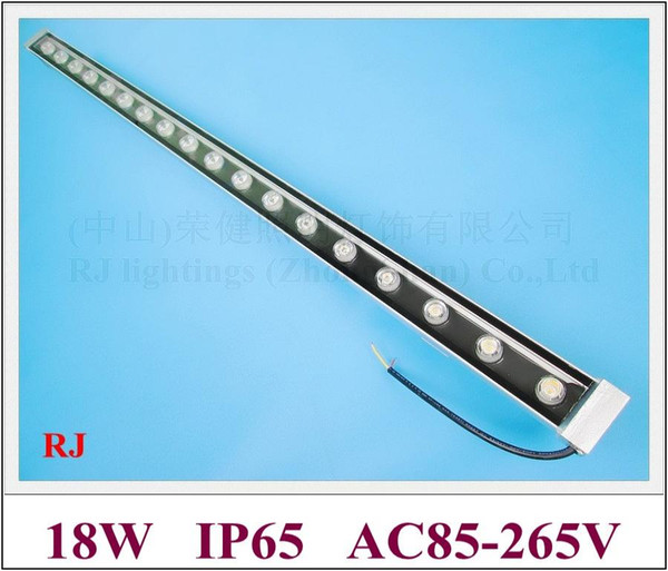 high power 18W LED wall washer light lamp LED staining light bar flood light AC85-265V RGB and Monochrome free shipping