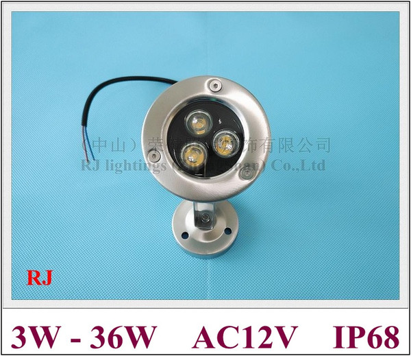 classical LED under water light underwater lamp LED swimming pool fountain light high power 1W LED 3W - 36W AC12V