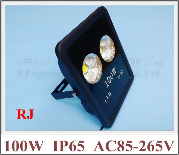 new design 90° lighting angle with cup shape reflector LED flood light floodlight spot light lamp 100W (2*50W) AC85-265V IP65