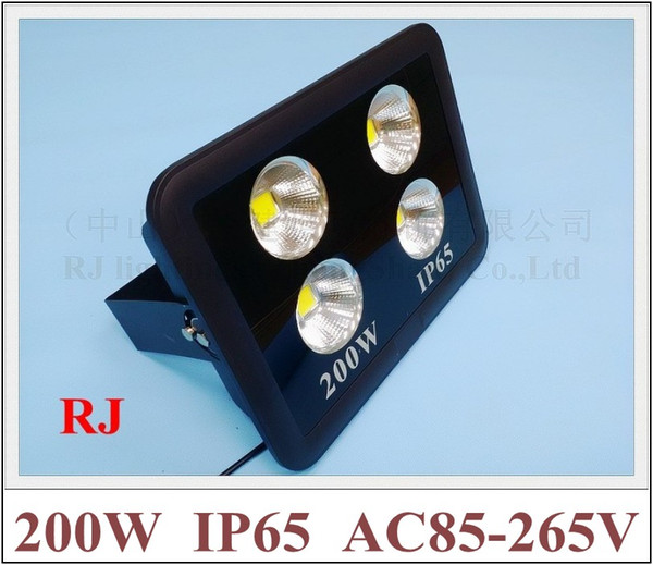 new style 90° beam angle with cup shape reflector LED flood light floodlight spot light lamp 200W (4*50W) AC85-265V 16000lm