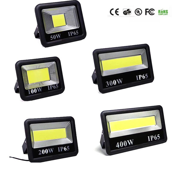 LED Floodlight AC 85-265V COB 50W 100W 200W 300W 400W Reflector led Flood Lighting Spotlight Waterproof Outdoor lighting Gargen Lamp