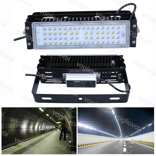 50W Module LED Foodlight Outdoor Led Floodlights Lamp Waterproof LED tunnel light Lamp Street Lighting AC110V 277V DHL