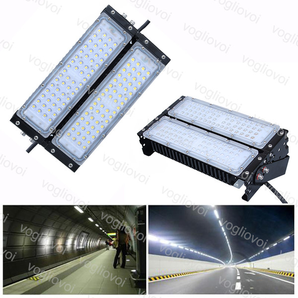 100W Module LED Foodlight Outdoor Led Floodlights Lamp IP65 LED Tunnel light Lamp Street Lighting AC110V 277V DHL