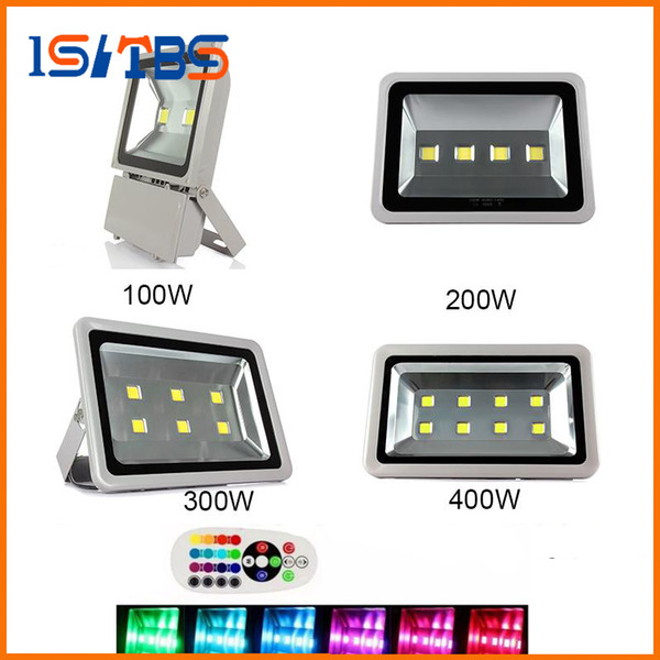 Led Floodlights IP67 100W 200W 300W 400W High Power Outdoor flood light Led Gas Station Lighting Waterproof Led Canopy Lights AC 85-265V