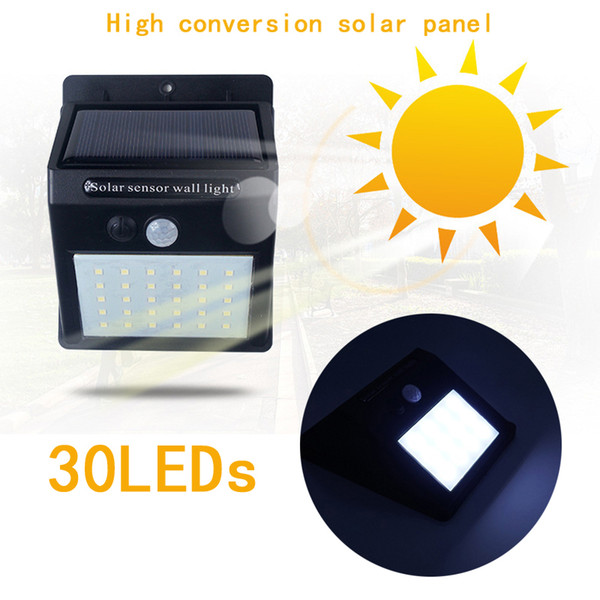 Waterproof 35LEDs Solar Light Solar Panels Power PIR Motion Sensor LED Garden Light Outdoor Pathway Sense Solar Lamp Wall Light