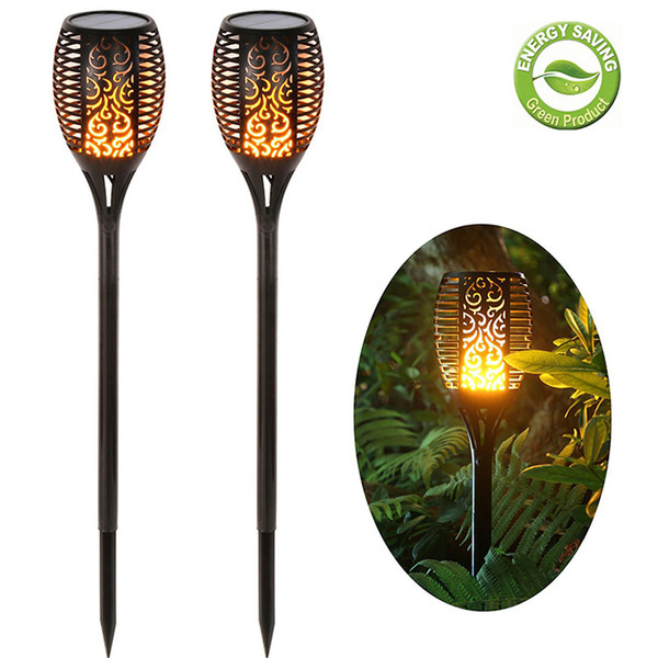 Solar Torch Light Outdoor Lighting Waterproof Landsacpe Decoration Solar LED Torches Garden Lights with Flame Effect