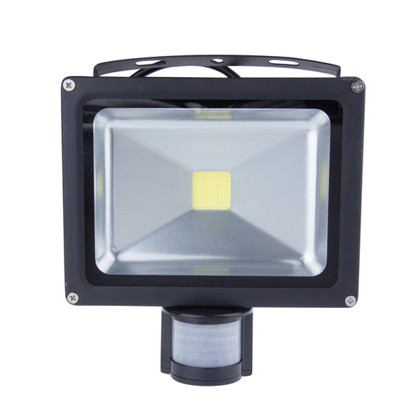 New disign unique 20W PIR Infrared Body LED Motion Sensor Flood Light Floodlight spotlight AC 100-245V IP65 Waterproof Outdoor Landscape Bul