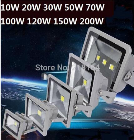 220V 110V 85-265V 10W 20W 30W 50W 100W Cool Warm White LED Wash Flood Light FloodLight Lamp Outdoor Waterproof IP65