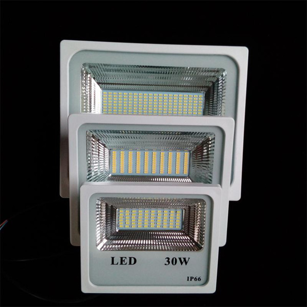 LED Flood Light 30W 50W 100W Epistar SMD 5730 Spotlight 110V 220V Reflector IP65 Waterproof Outdoor Wall Garden Street Lighting Lamp