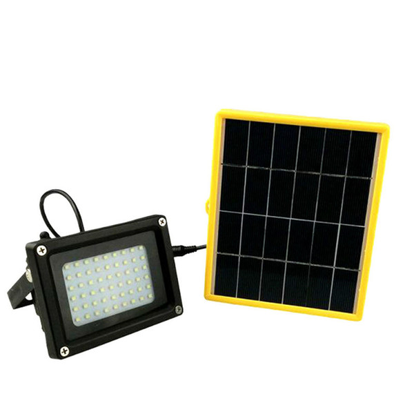 Energy Saving Waterproof SMD 54LEDs LED Floodlight for Garden Home Roof 5W Solar Floodlight Light Lamp